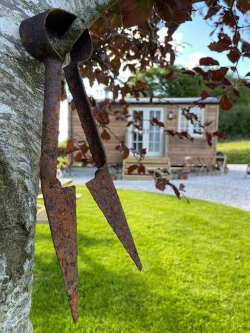 Elvan Farm Shepherd'S Hut Villa Exeter Exteriör bild