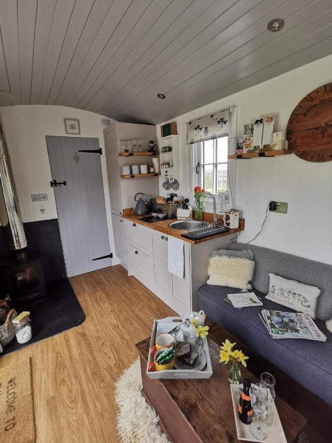 Elvan Farm Shepherd'S Hut Villa Exeter Exteriör bild
