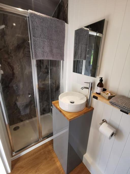 Elvan Farm Shepherd'S Hut Villa Exeter Exteriör bild